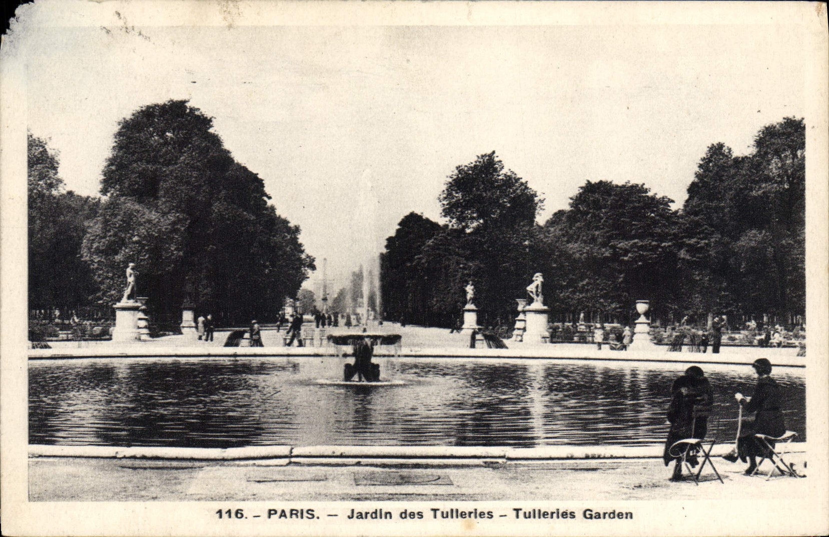 Paris — Jardin des Tulleries — Tulleries Garden — 116
