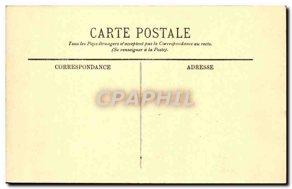 CPA Paris Le Bassin Des Tuileries — Verso