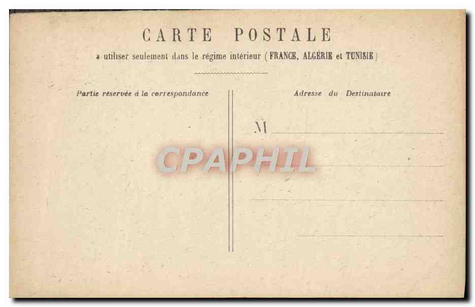 CPA Paris Porte Saint Martin — Verso