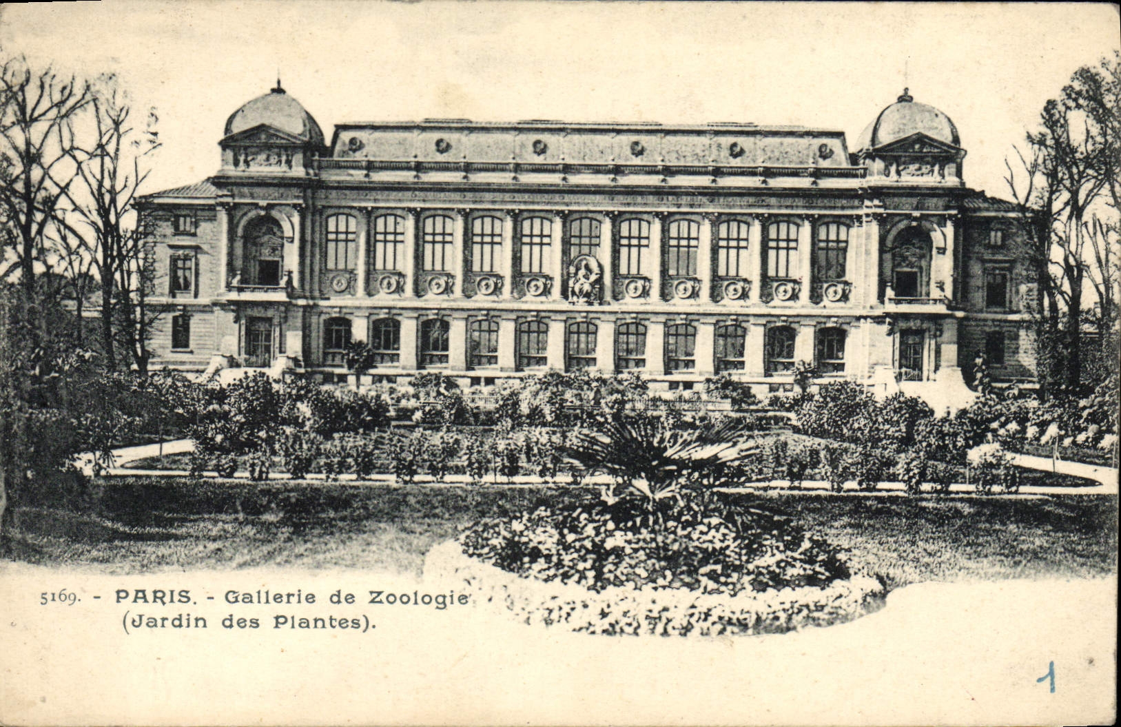 CPA Paris Gallerie de Zoologie Jardin des Plantes Zoo
