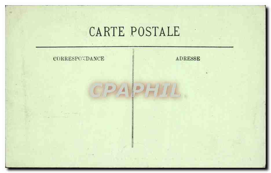 CPA Paris Vue Sur la Seine Prise du Pavillon de Flore — Rückseite