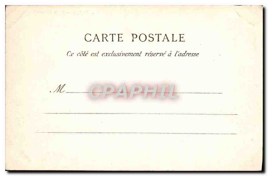 CPA Paris Pont Alexandre — Rückseite