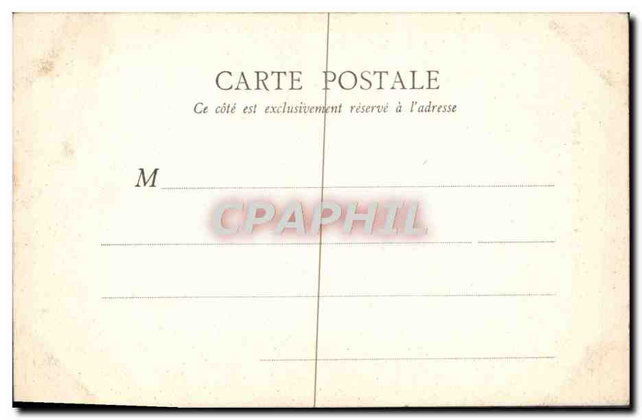 CPA Paris Oratoire Rue St Honore — Rückseite
