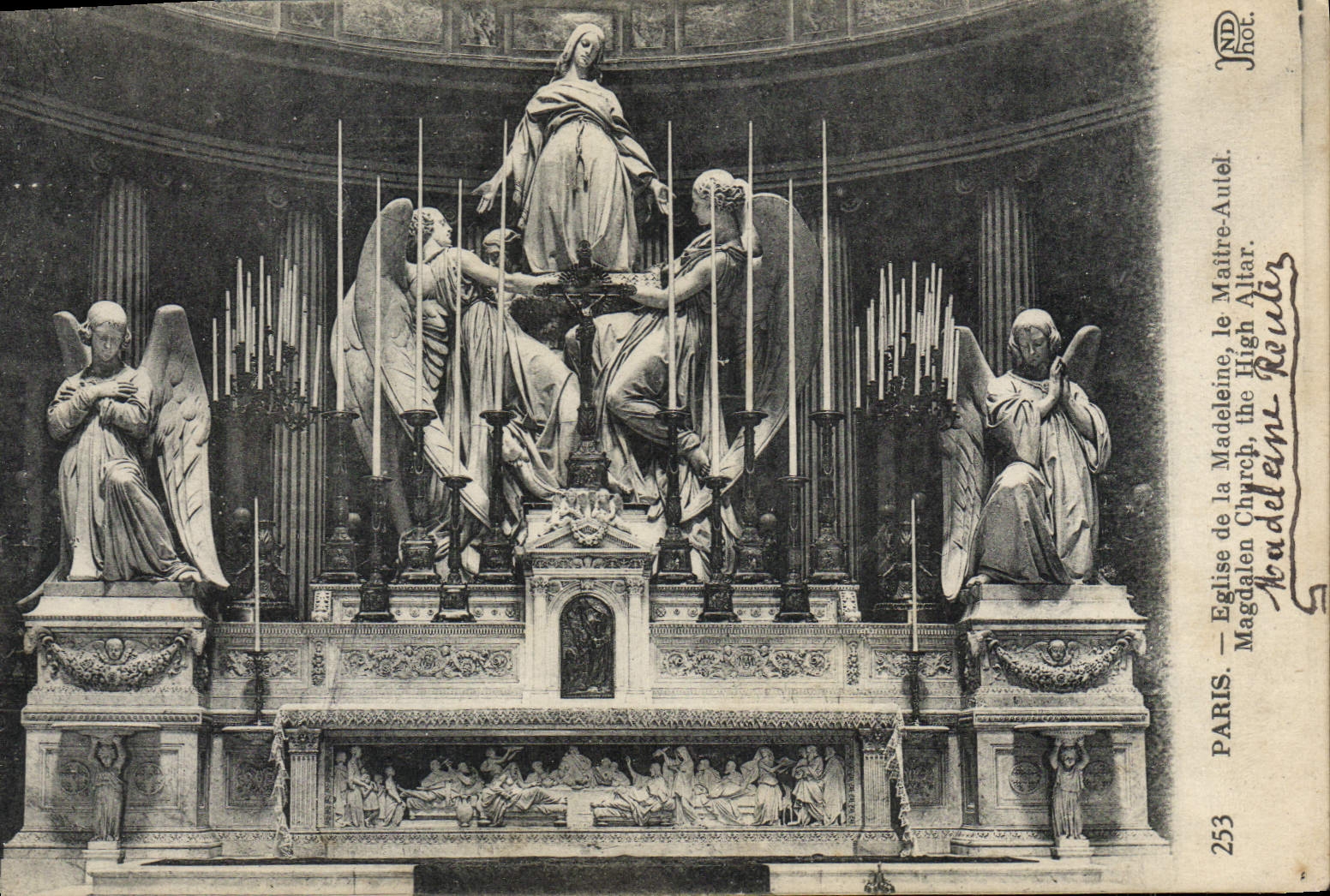 CPA Paris Eglise de la Madeleine le Maitre Autel