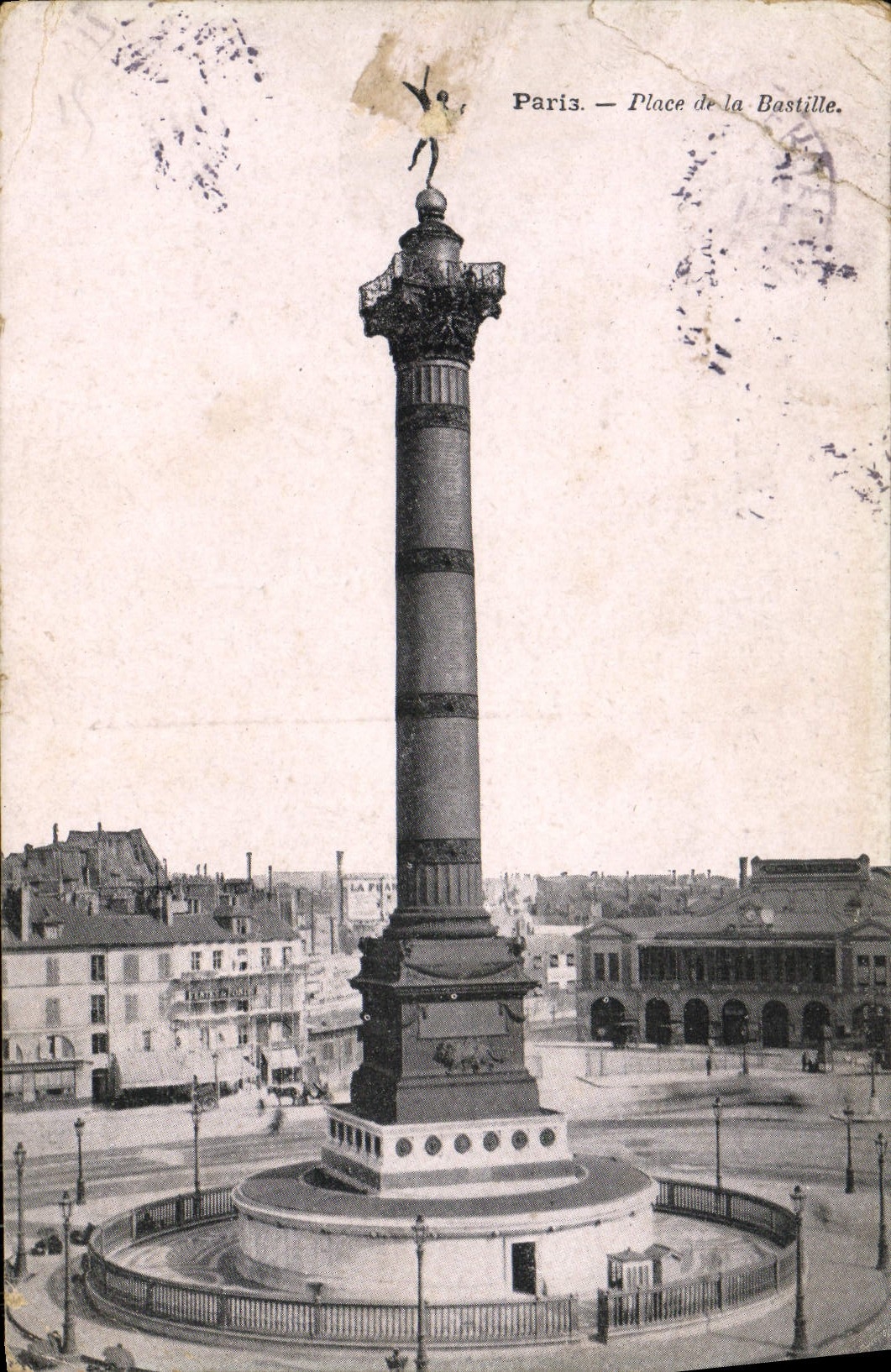 CPA Paris Place de la Bastille