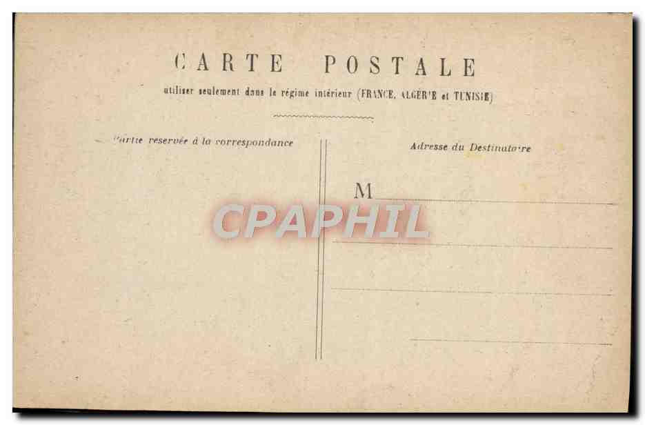 CPA Paris Le Grand Palais — Rückseite