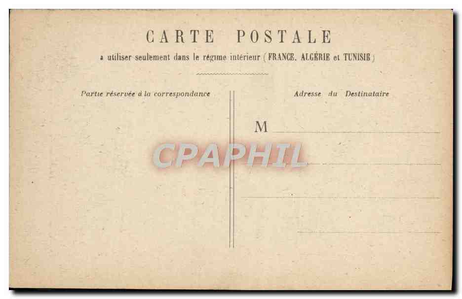 CPA Paris Boulevard de la Madeleine — Rückseite