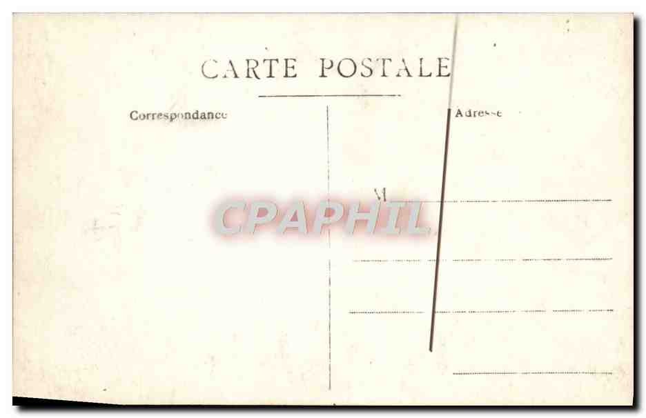 CPA Biarritz — Verso