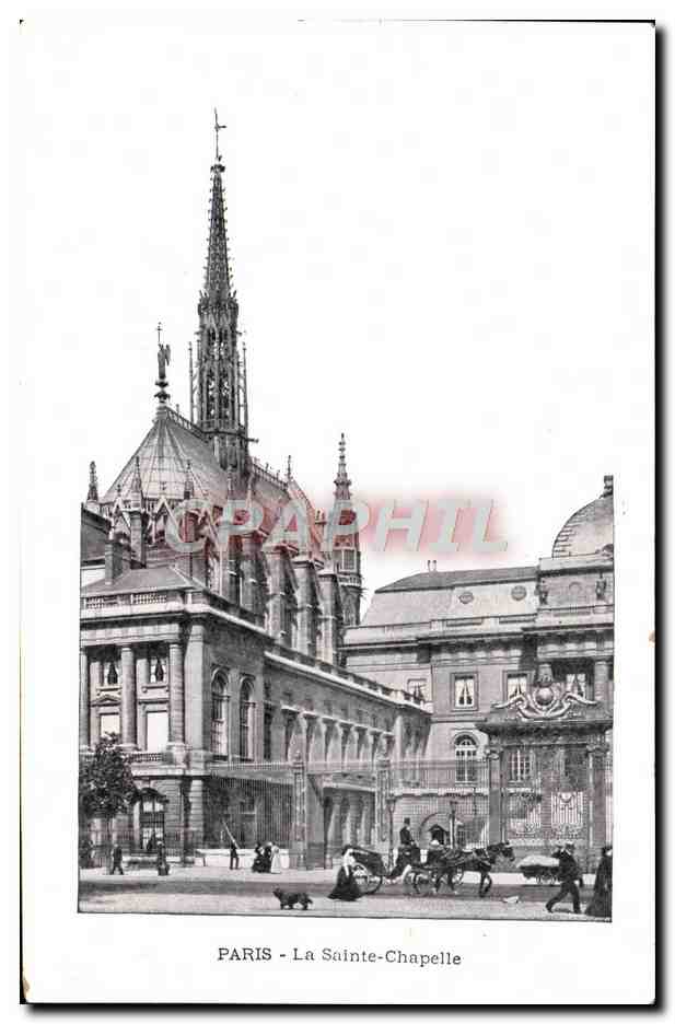 CPA Paris La Sainte Chapelle