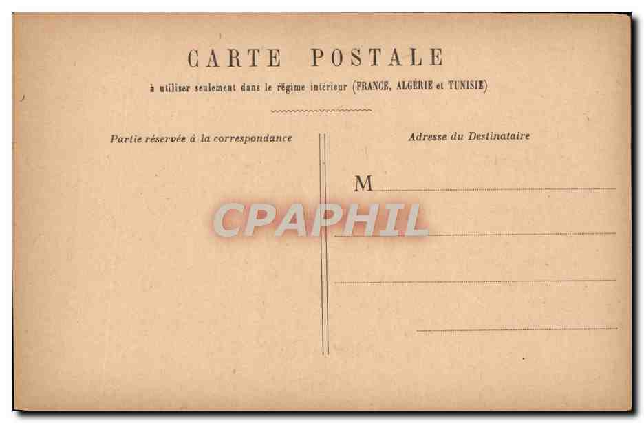 CPA Paris La Sainte Chapelle — Verso