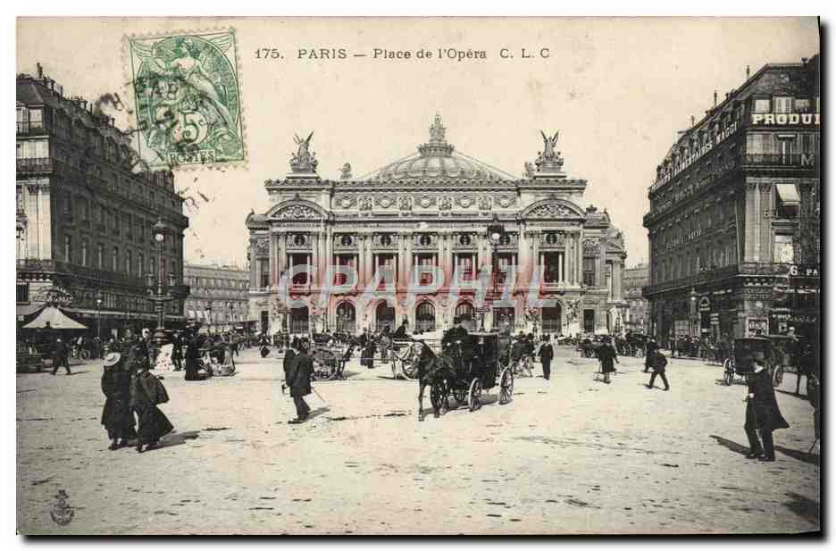 CPA Paris Place de L'Opera