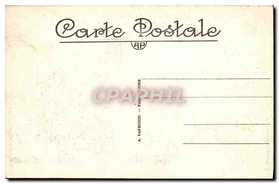 CPA Paris L'Avenue de L'Opera Prise de L'Hotel du Louvre — Rückseite