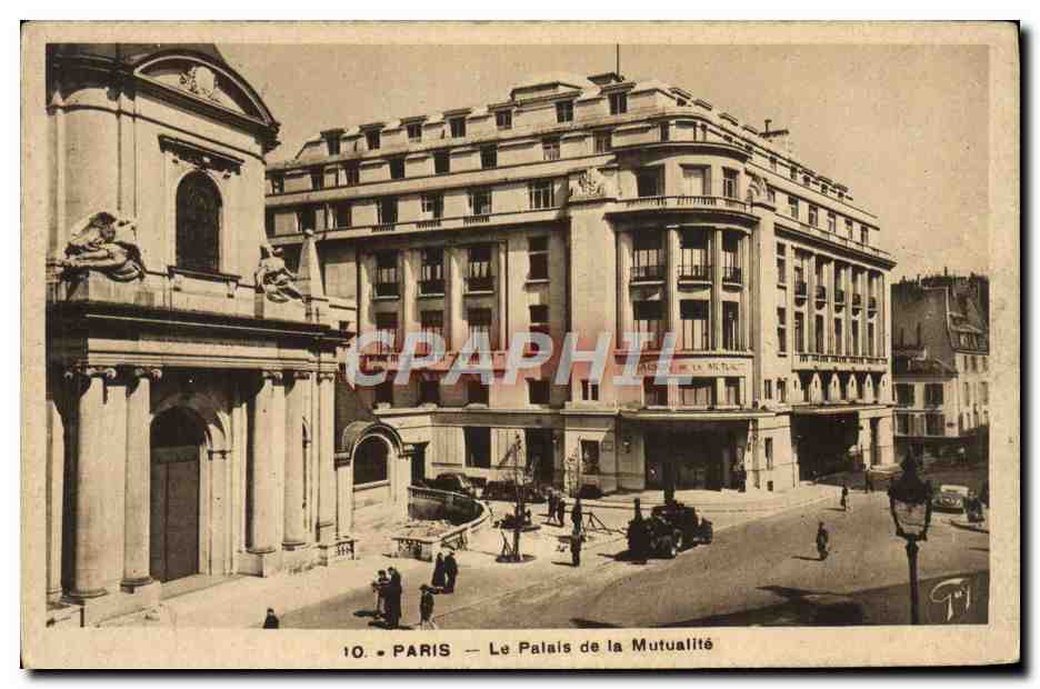 CPA Paris Le Palais de la Mutualite