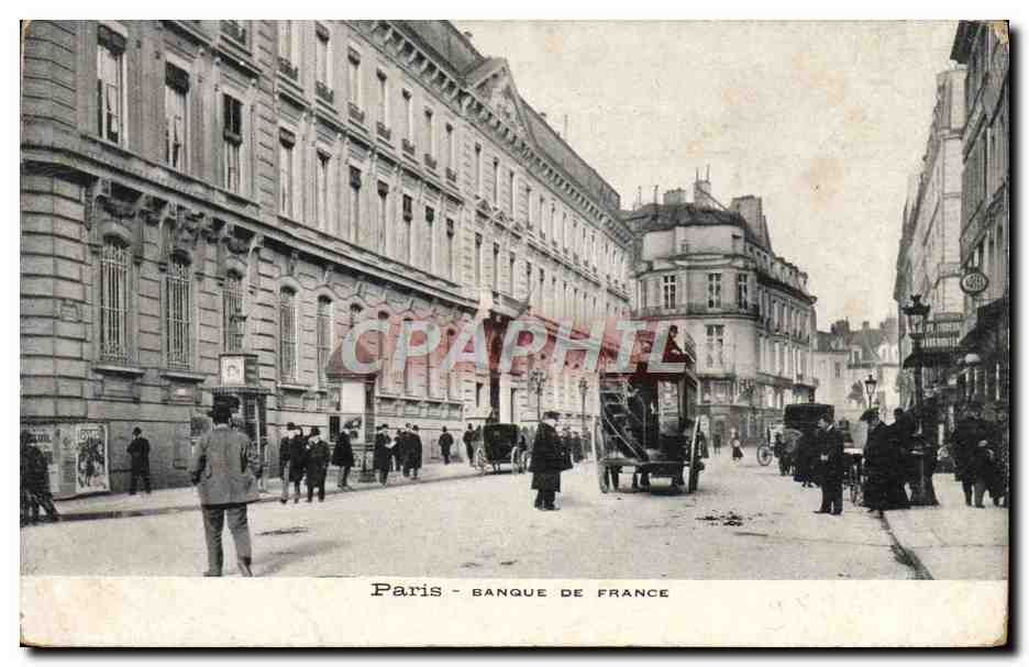 CPA Paris Banque De France