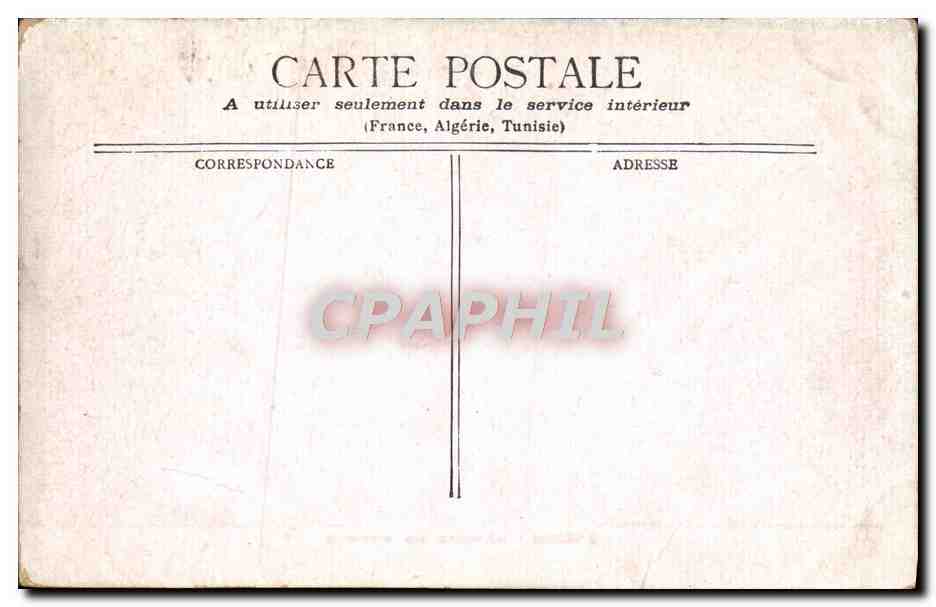 CPA Paris Banque De France — Rückseite