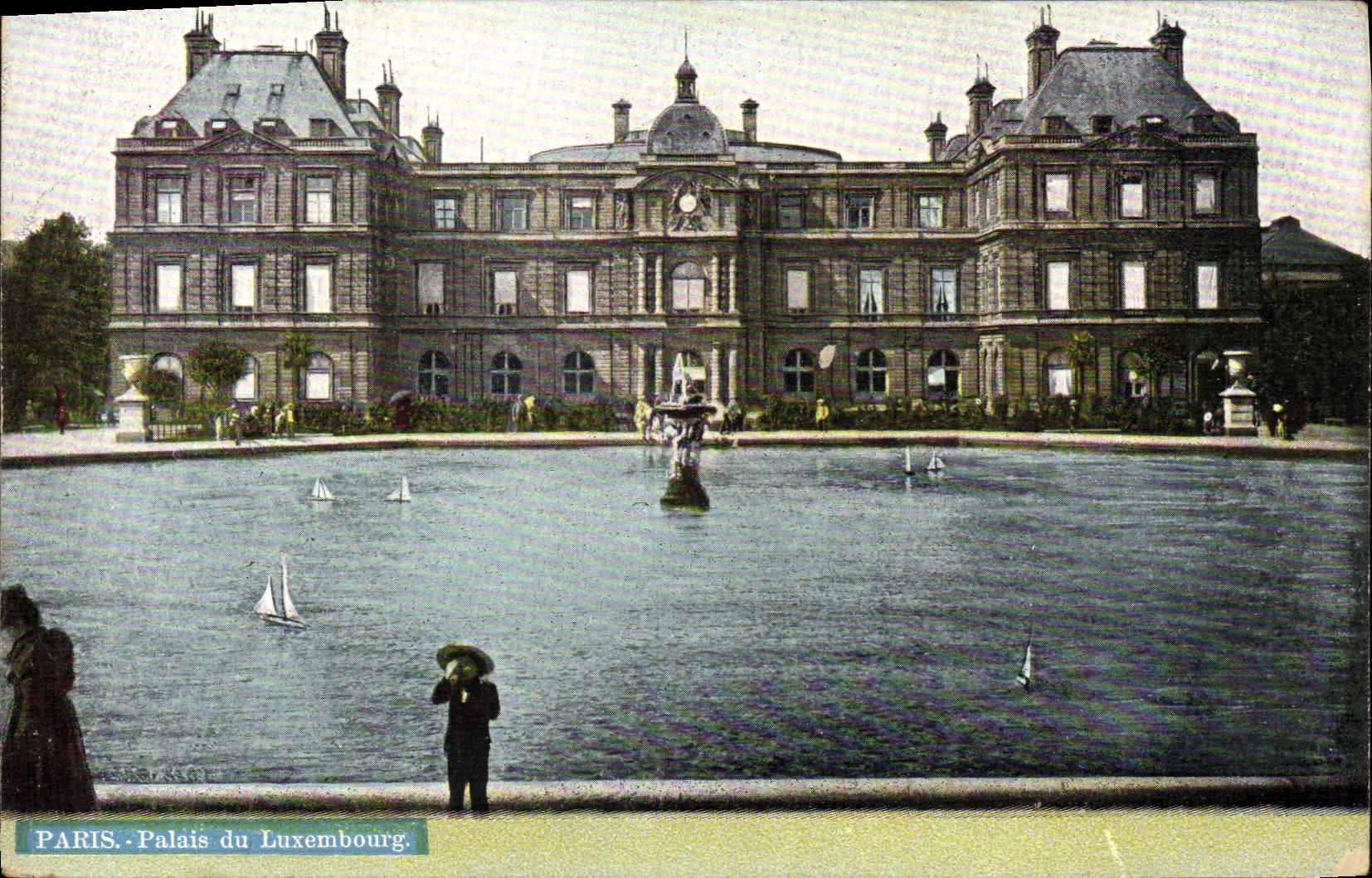 CPA Paris Palais du Luxembourg