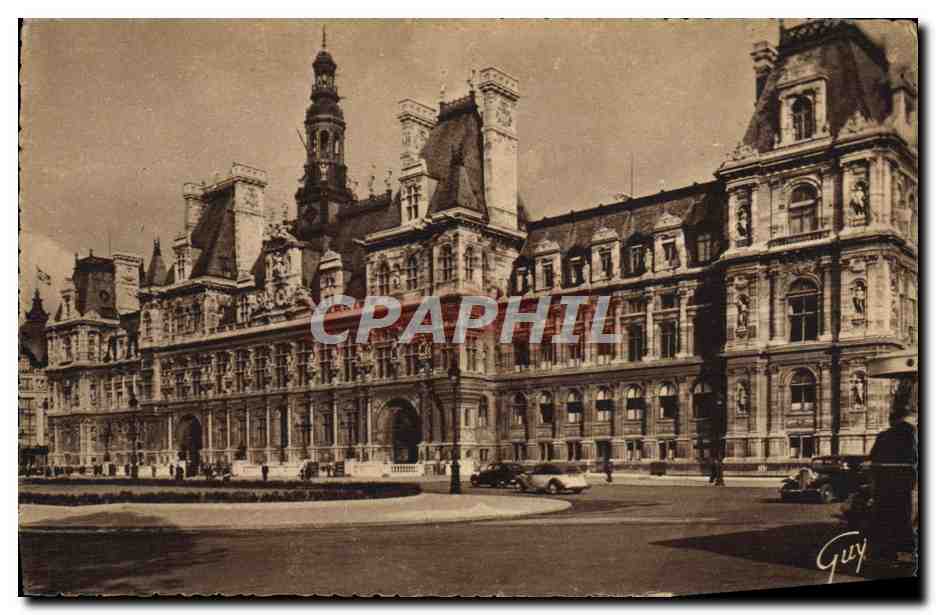CPA Paris Et Ses Merveilles L'Hotel de Ville