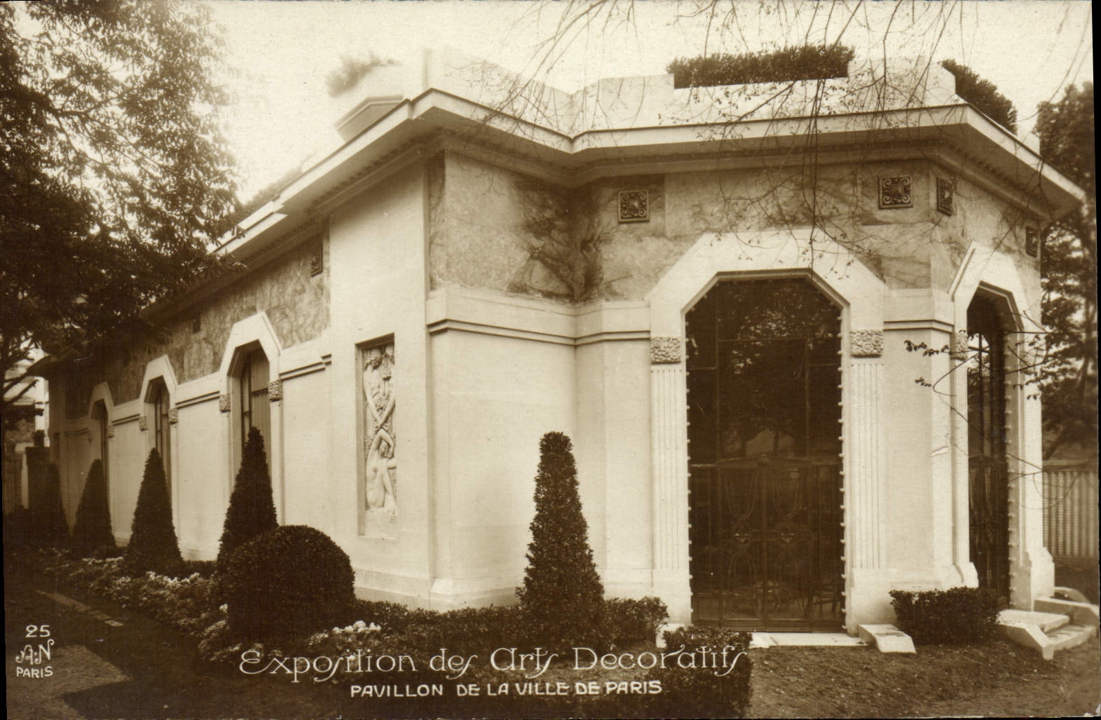 Pavillon de la Ville de Paris — Exposition de l'Art Décoratif — éditeur AAN, n°25