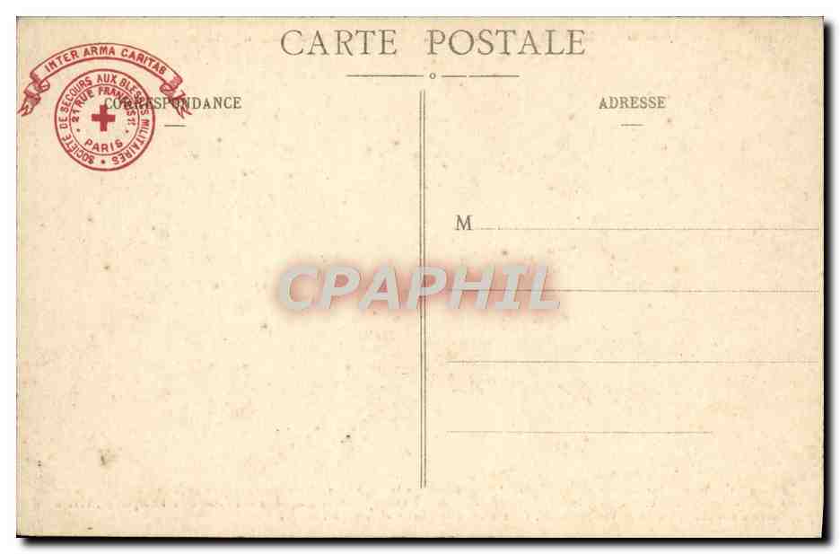 CPA Paris Le Dome Des Invalides Le Tombeau de Napoleon 1er — Verso