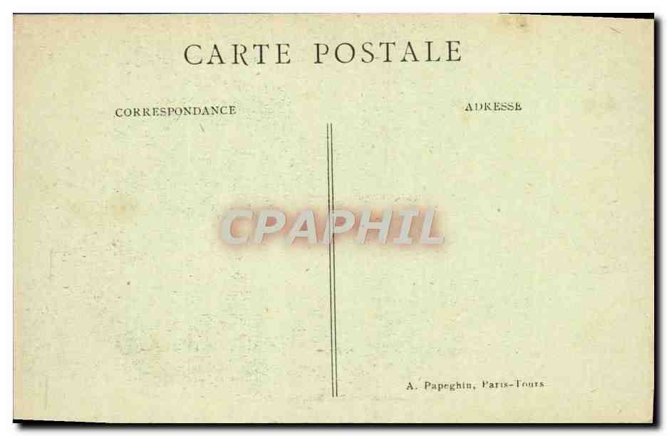 CPA Paris L'Eglise de la Sorbonne — Rückseite