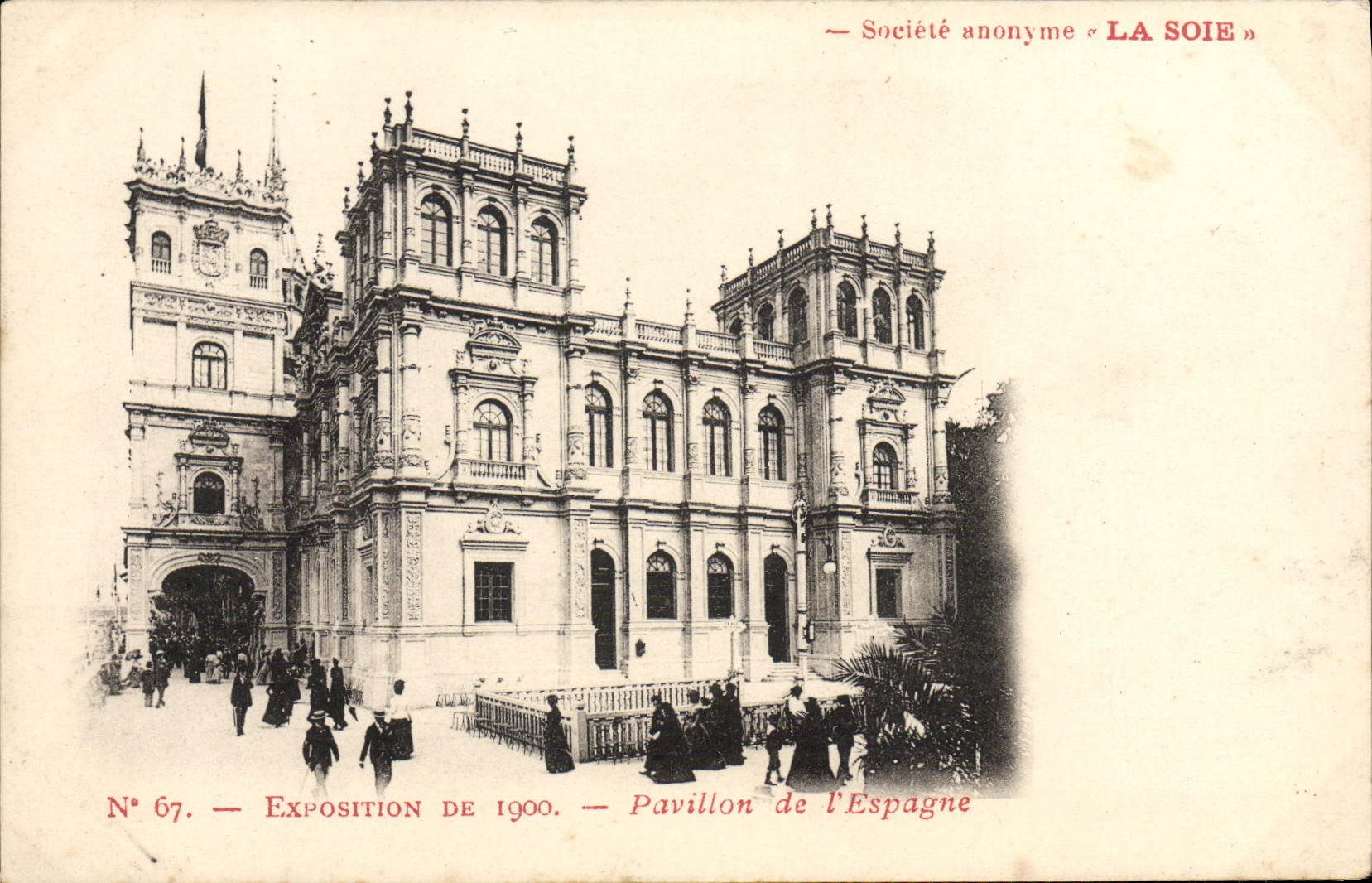 CPA Paris Exposition de 1900 Pavillon de l'Espagne 