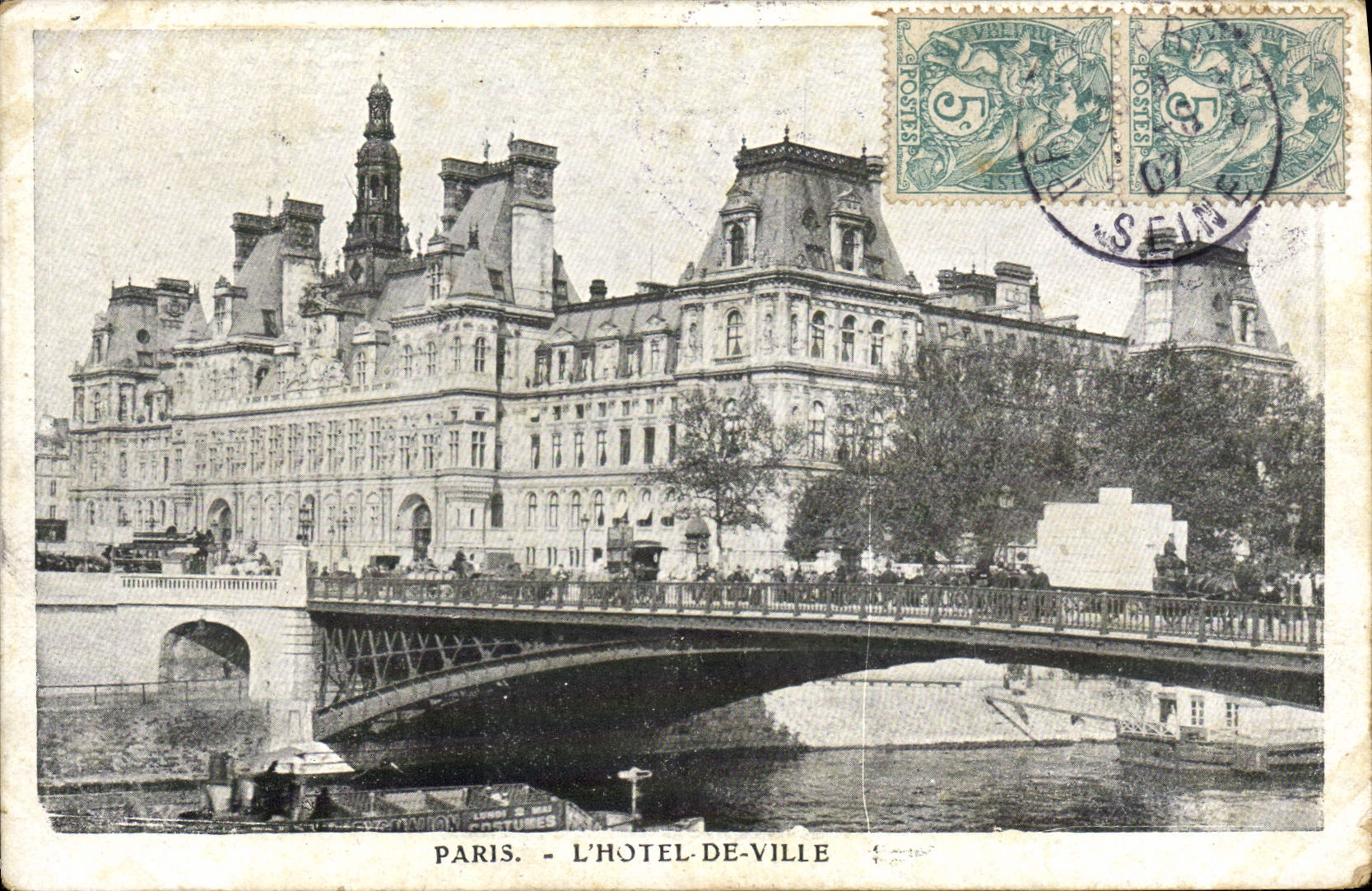 CPA Paris L'Hotel De Ville