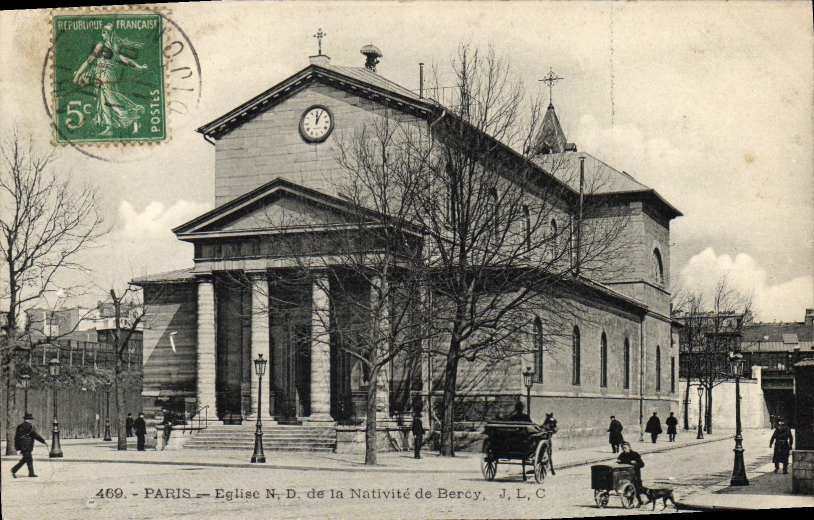 Paris — Église N.D. de la Nativité de Bercy — J.L.C.