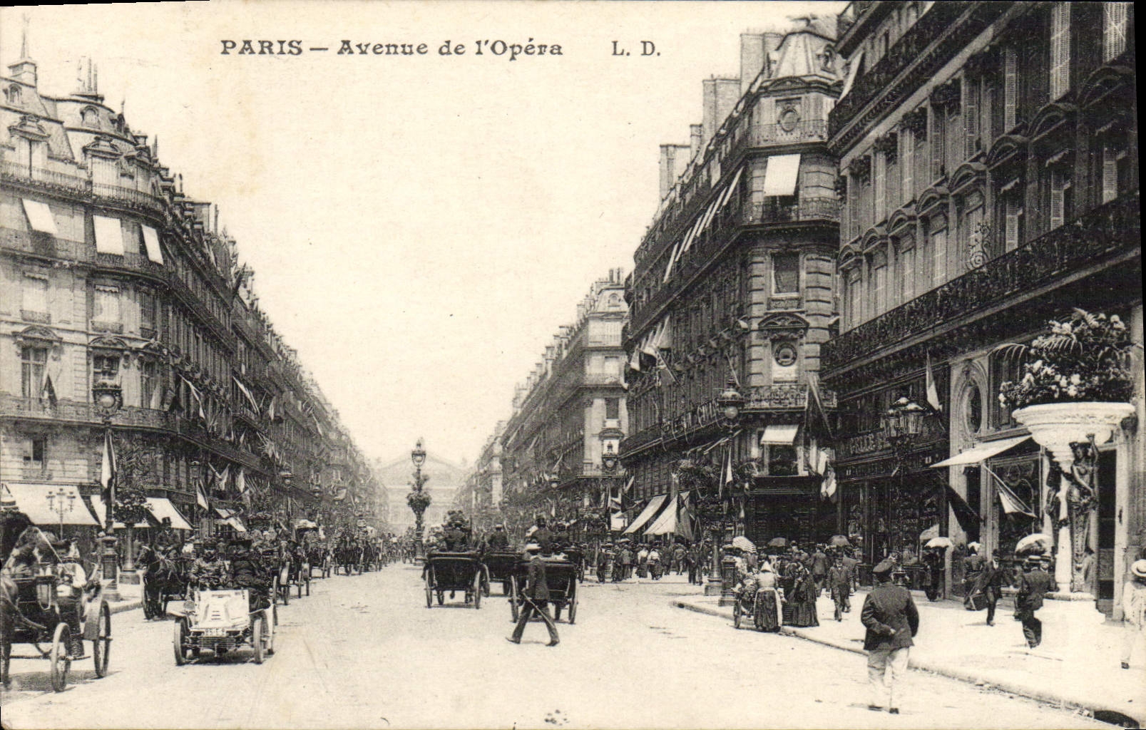 CPA Paris Avenue de L'Opera