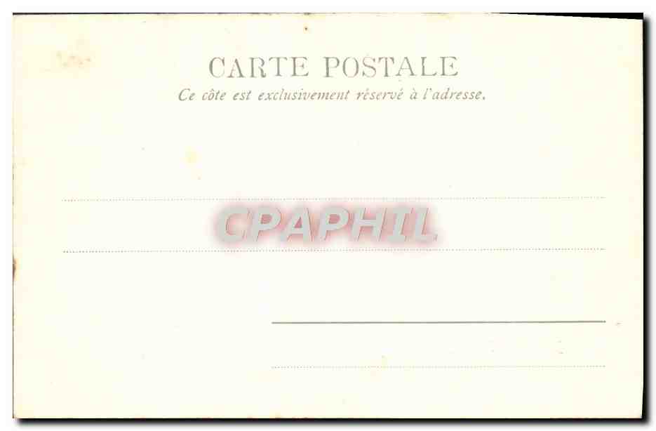 CPA Paris Jardin des Tuileries — Verso