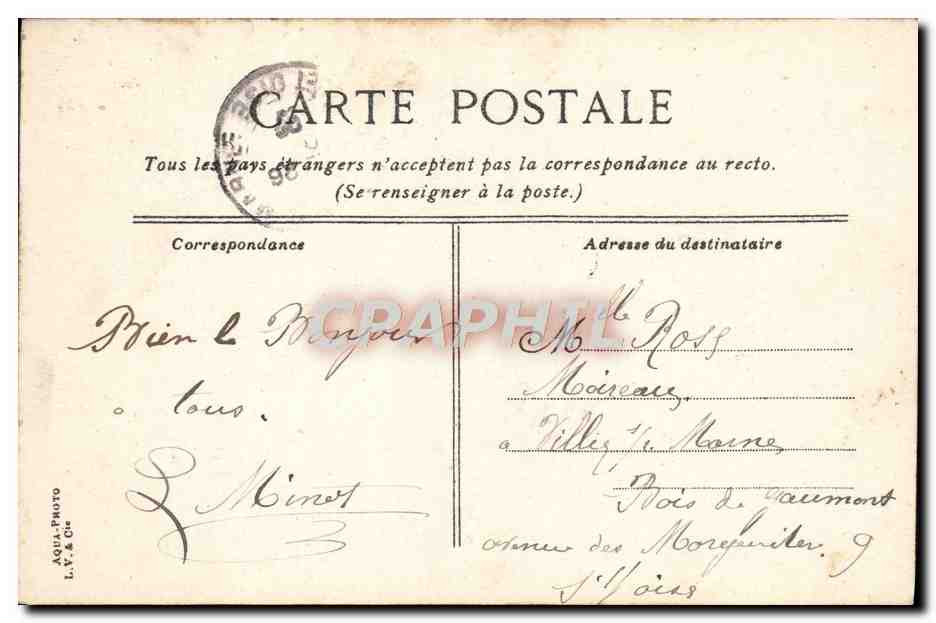 CPA Paris Jardin des Plantes Sous les Ombrages Enfants — Rückseite