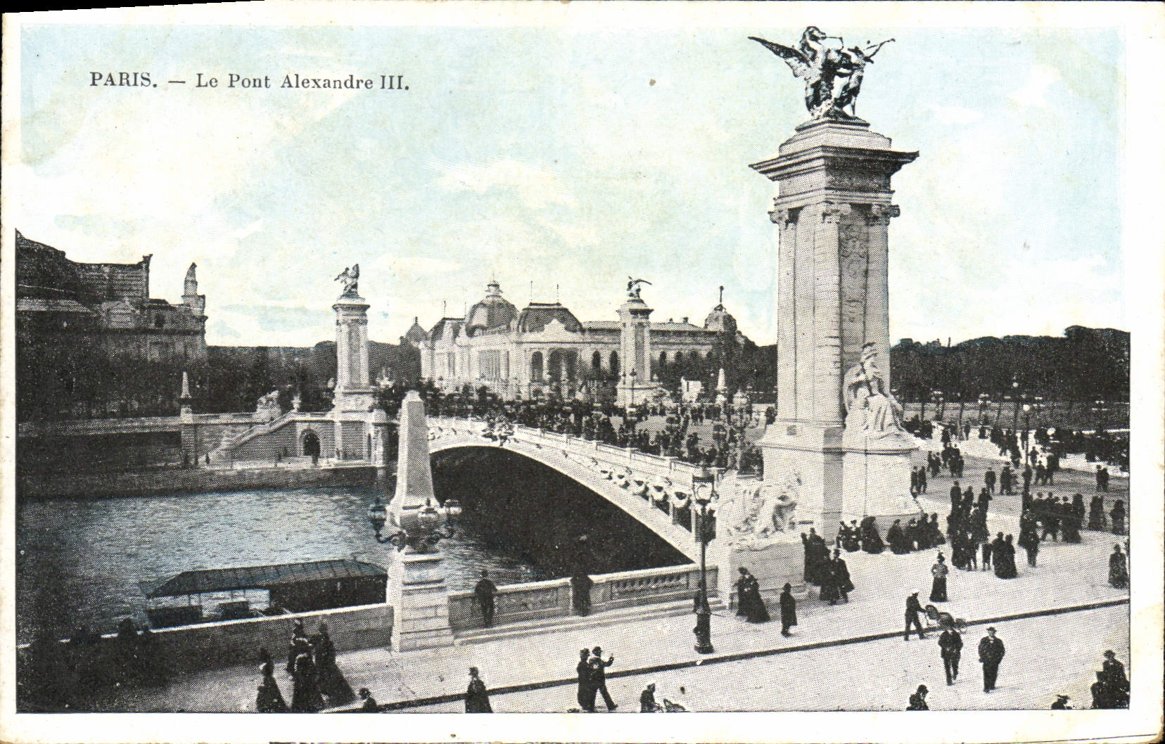 CPA Paris Le Pont Alexandre III