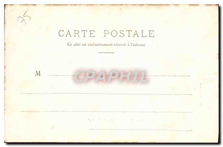 CPA Paris Le Pont Neuf — Rückseite