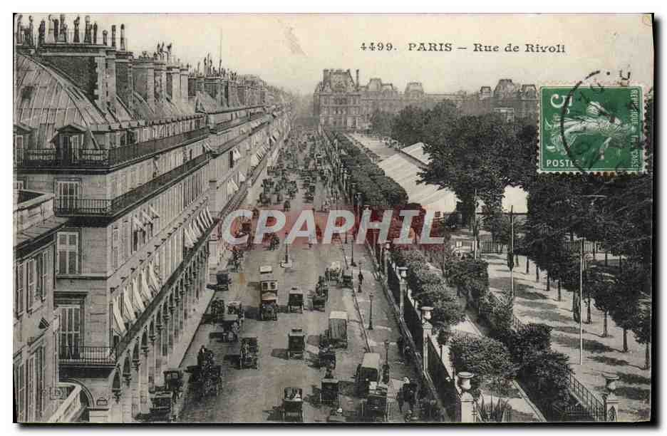 CPA Paris Rue de Rivoli