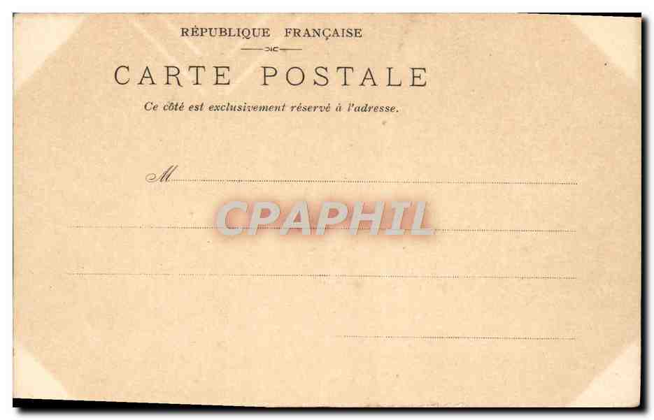 CPA Paris Exposition de 1900 Porte des Invalides Ceramique et decoration — Verso