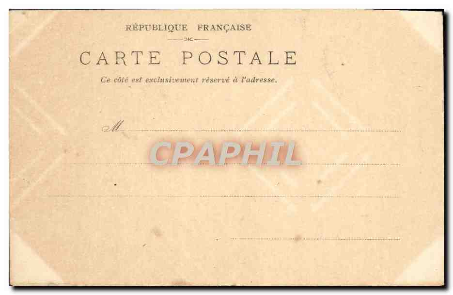 Palais de la Céramique — Exposition de 1900 — Société anonyme « LA SOIE » — Rückseite