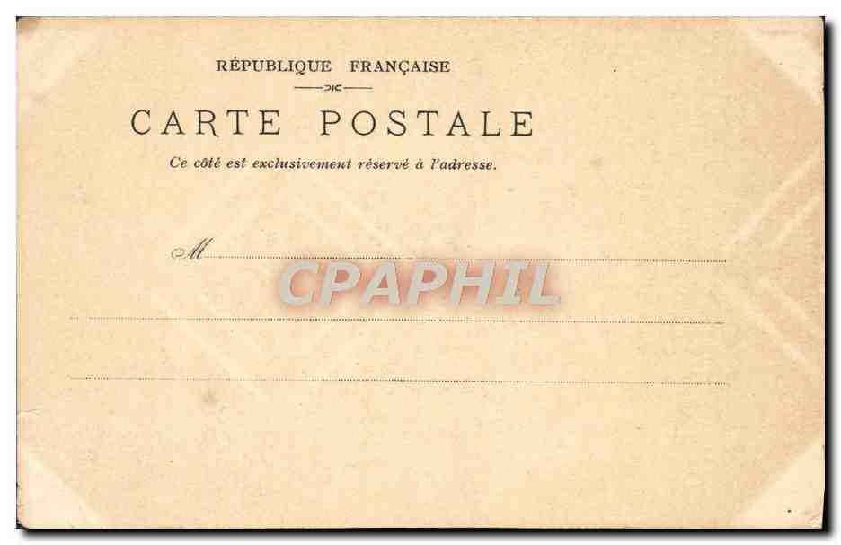 CPA Paris Exposition De 1900 Avenue Nicolas et les Palais des Beaux Arts  — Rückseite