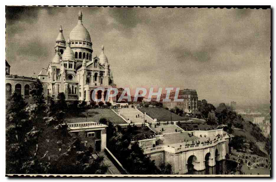 CPA Paris The Sacred Heart Basilic
