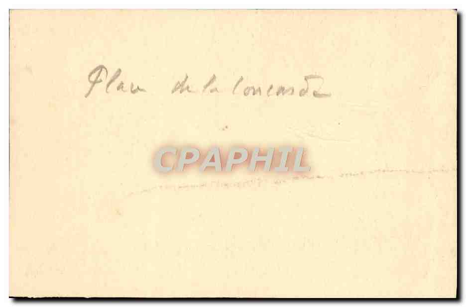 CPA Paris Et Ses Merveilles Place de la Concorde — Rückseite