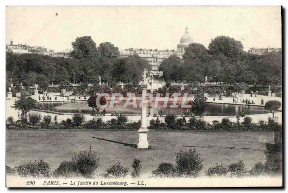 CPA Paris Le Jardin du Luxembourg