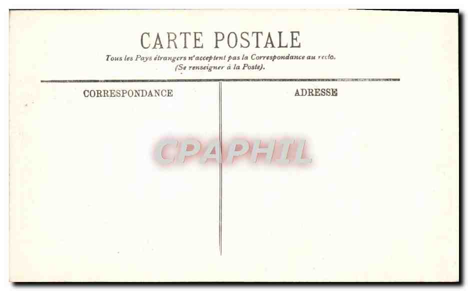 CPA Paris Le Val de Grace — Rückseite