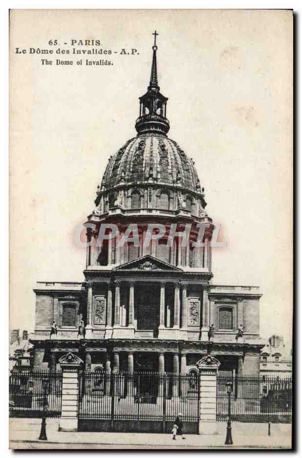 CPA Paris Le Dome des Invalides 