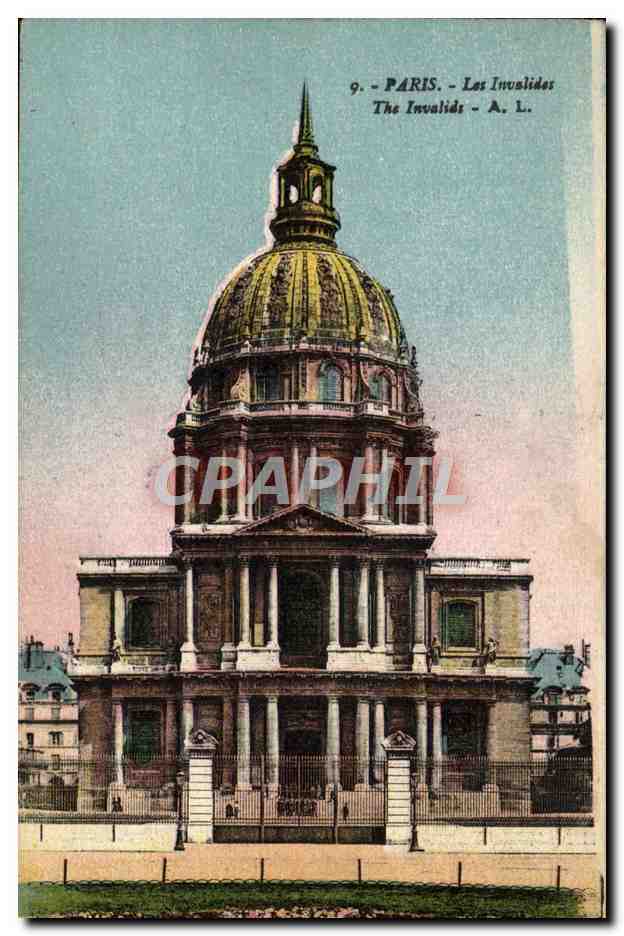 CPA Paris Les Invalides 