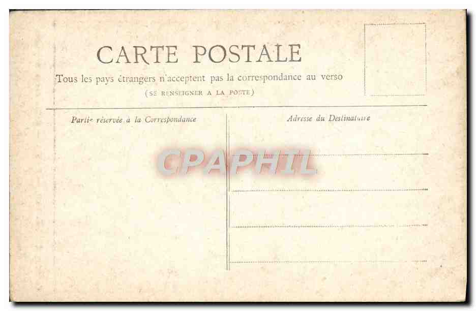 CPA Paris Eglise Saint Augustin — Rückseite