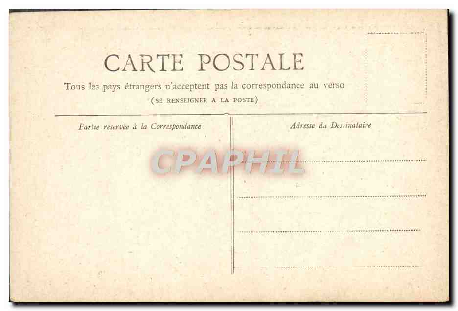 CPA Paris La Place de la Bastille — Verso