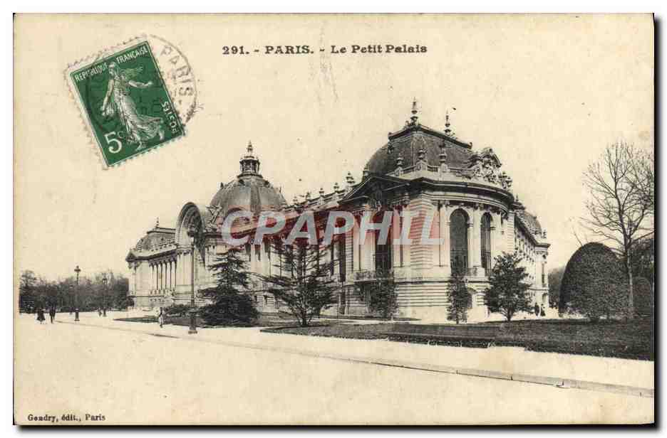 CPA Paris Le Petit Palais