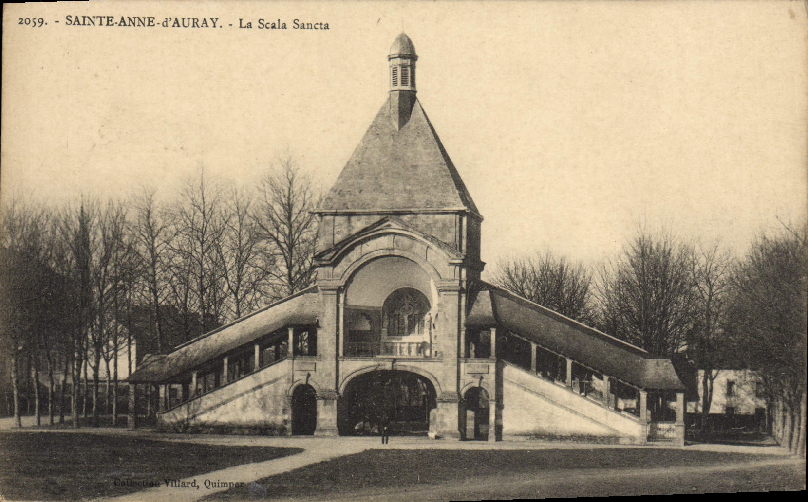CPA Saint Anne D'Auray La Scala Sancta