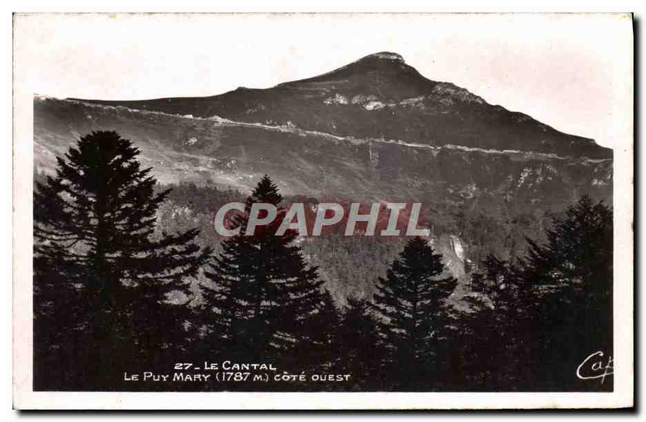 CPA Le Cantal Le Puy Mary