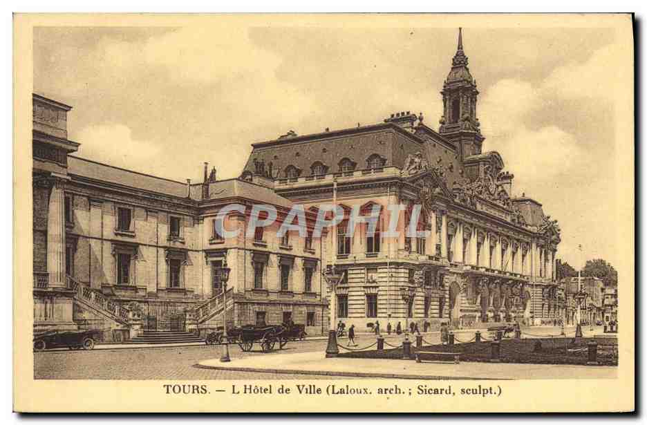 CPA Tours L'Hotel de Ville 
