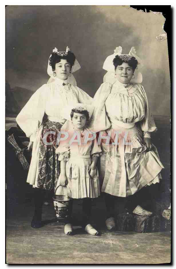 CARTE PHOTO Sablaises Sables d'Olonne Femmes