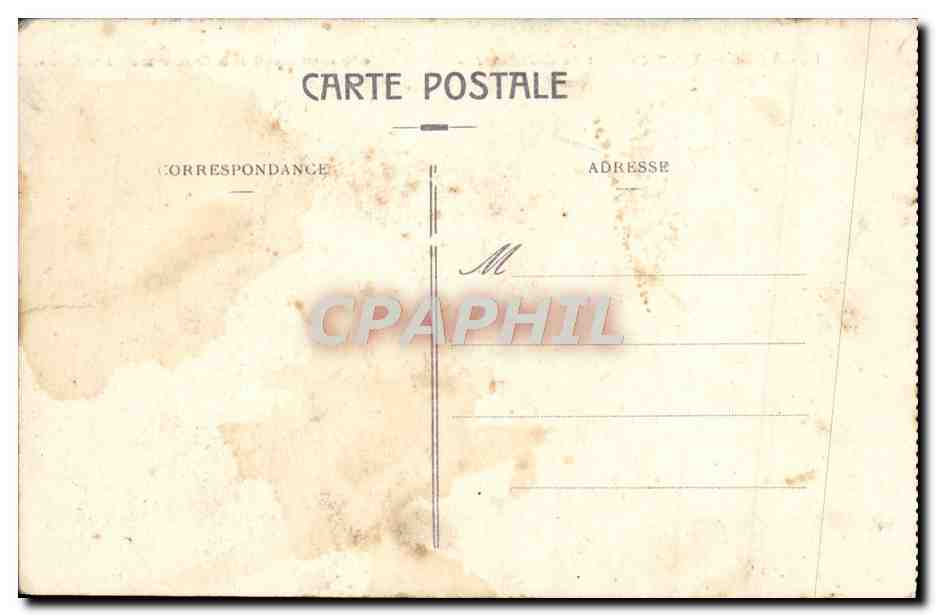 CPA Lourdes 13eme Station du Calvaire — Verso